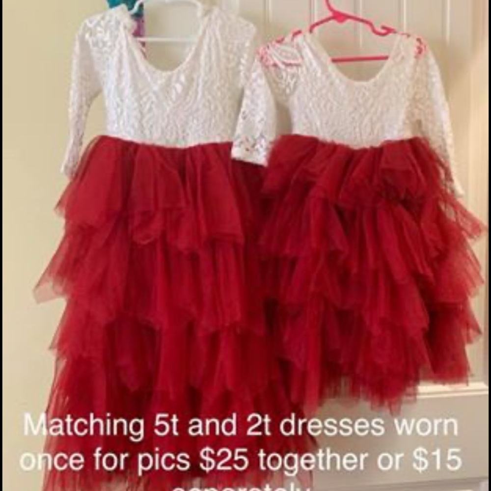 Fluffy little girls dresses